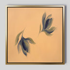 Whisper of the Olive Grove – green botanical canvas wall art print by Aspire Prints