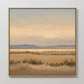 Whispers of the Dunes – golden yellow vintage canvas wall art print by Aspire Prints
