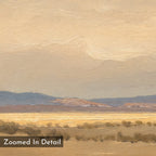 Whispers of the Dunes – golden yellow vintage canvas wall art print by Aspire Prints