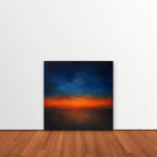 Ember Twilight Canvas Art - Square – Stretched Canvas Only in room setting