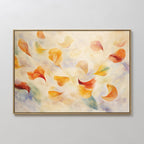 Whispers in Bloom – multicolour botanical canvas wall art print by Aspire Prints