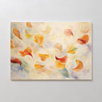 Whispers in Bloom – multicolour botanical canvas wall art print by Aspire Prints