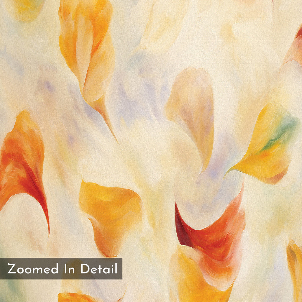 Whispers of Bloom – multicolour botanical canvas wall art print by Aspire Prints