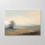 Whisper of the Lone Pine – green vintage canvas wall art print by Aspire Prints