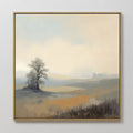 Whisper of the Lone Pine – green vintage canvas wall art print by Aspire Prints