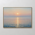 Whispers of a Gilded Tide – blue vintage canvas wall art print by Aspire Prints