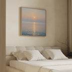 Whispers of a Gilded Tide – blue vintage canvas wall art print by Aspire Prints