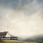 Whispers of the Lone Croft – green vintage canvas wall art print by Aspire Prints
