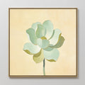 Whispers in Sage – green botanical canvas wall art print by Aspire Prints