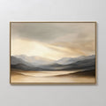 Whispers of the Highlands – earthy brown landscape canvas wall art print by Aspire Prints