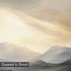 Whispers of the Highlands – earthy brown landscape canvas wall art print by Aspire Prints