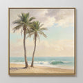 Whispers of the Tideline Canvas Print – multicolour vintage canvas wall art print by Aspire Prints