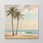 Whispers of the Tideline Canvas Print – multicolour vintage canvas wall art print by Aspire Prints