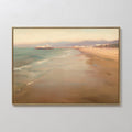 Whispers of the Tide – blue vintage canvas wall art print by Aspire Prints