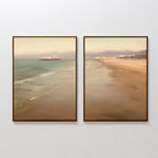 Whispers of the Tide – Set of 2 Canvas Prints set of 2 – blue vintage canvas wall art by Aspire Prints