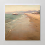 Whispers of the Tideline – blue vintage canvas wall art print by Aspire Prints