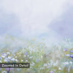 Whispers in Lavender Canvas Print – green botanical canvas wall art print by Aspire Prints