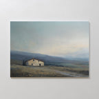 Whispers of the Hollow Canvas Print – blue vintage canvas wall art print by Aspire Prints