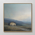Whispers of the Hollow – blue vintage canvas wall art print by Aspire Prints