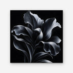 Silver Iris Canvas Art - Square – Stretched Canvas Only on white background