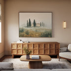 Whispers of Tuscany Canvas Print – green vintage canvas wall art print by Aspire Prints