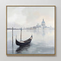 Whispers of Venice Canvas Print – blue vintage canvas wall art print by Aspire Prints