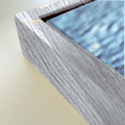 Silver Floating Frame